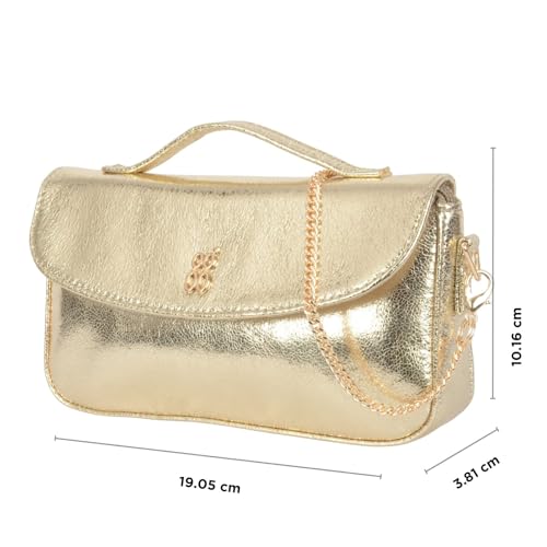 Baggit Women's Mont XXXS Sling Bag | Ladies Stylish Casual Purse Bag | Faux Leather | 6-Month Warranty | Cruelty-Free Material | Made in India