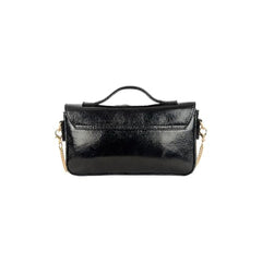Baggit Women's Black Chain Sling Bag | Mobile Bag | Ladies Purse Handbag | Clutch Bag | Detachable Sling Strap