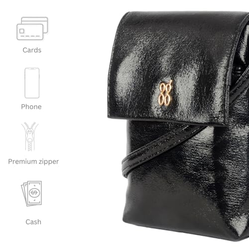Tipsey Black Extra Small Tote Bag