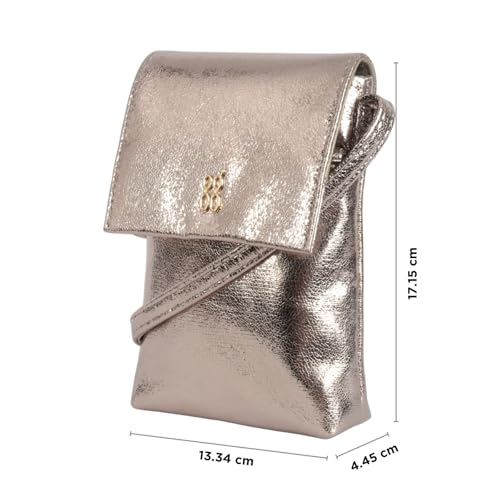 Baggit Women's Tipsey XXXS Sling Bag | Ladies Stylish Casual Purse Bag | Faux Leather | 6-Month Warranty | Cruelty-Free Material | Made in India