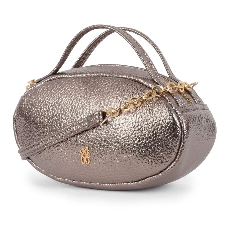 Baggit Women's Shimmer Solid Metallic Satchel Bag | Ladies Purse Handbag | Stylish Shoulder Bag | Stylish Crossbody Bags For Women|Gift for Women