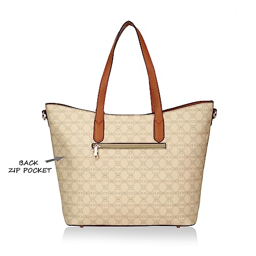 Lavie Women's Monoprint Hailon Tote Bag | Ladies Purse Handbag