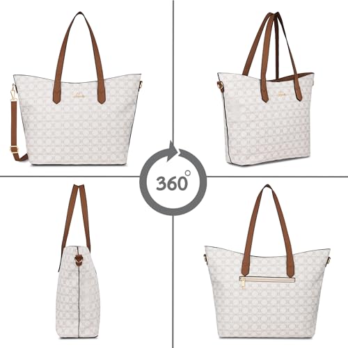 Lavie Women's Monoprint Hailon Tote Bag | Ladies Purse Handbag
