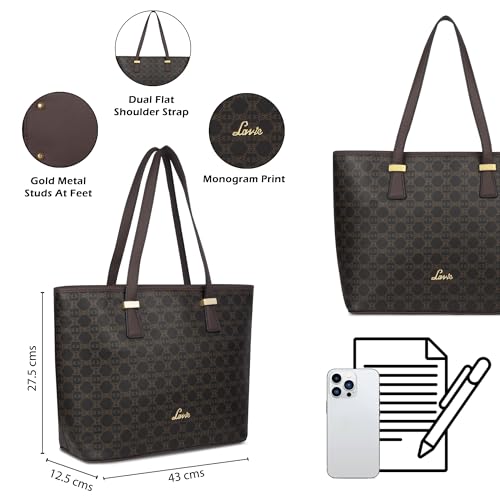 Lavie Women's Sherry Tote Handbag | Tote Bag for Work | Ladies Purse | Stylish Shoulder Bag | Gift for Women