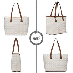 Lavie Women's Mono Sherry Tote Handbag | Tote Bag for Work | Ladies Purse | Stylish Shoulder Bag | Gift for Women - Goyalsons ShopMax