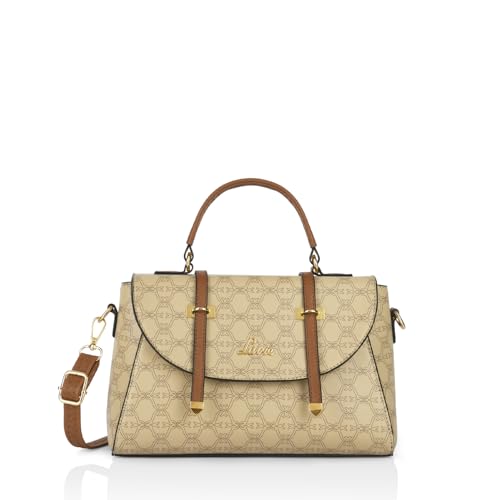Lavie Women's Mono Beech Flap Satchel Bag | Satchel Handbag for Work | Ladies Purse | Stylish Shoulder Bag | Gift for Women - Goyalsons ShopMax