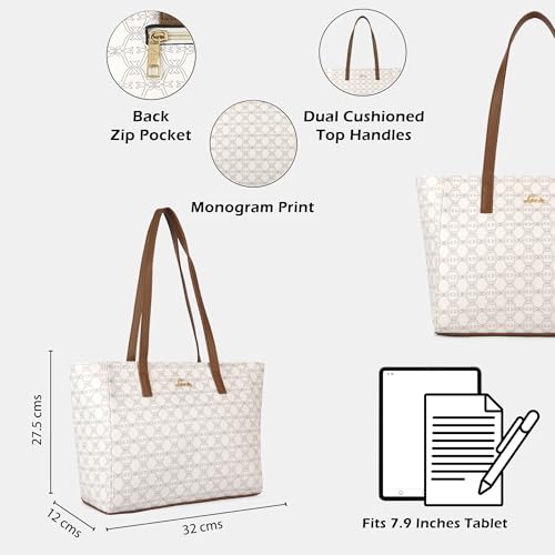 Lavie Women's Betula Tote Handbag | Ladies Purse Handbag | Bag for Women