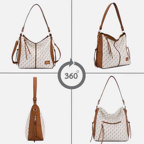 Lavie Women's Mono Clair Large Hobo Bag | Ladies Purse Handbag