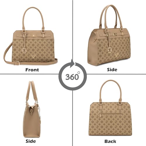 Lavie Signature Women's Manhattan Satchel Handbag for Women | Satchel Bag for Work | Ladies purse | Stylish Shoulder Bag | Gift For Women
