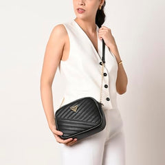 Lavie Signature Dallas Woman's Box Crossbody Sling Bag | Ladies Purse Handbag | Gift for Women - Goyalsons ShopMax