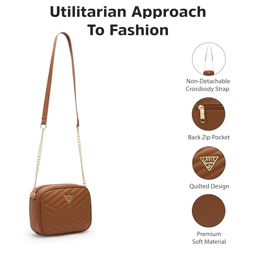 Lavie Signature Dallas Woman's Box Crossbody Sling Bag | Ladies Purse Handbag | Gift for Women - Goyalsons ShopMax