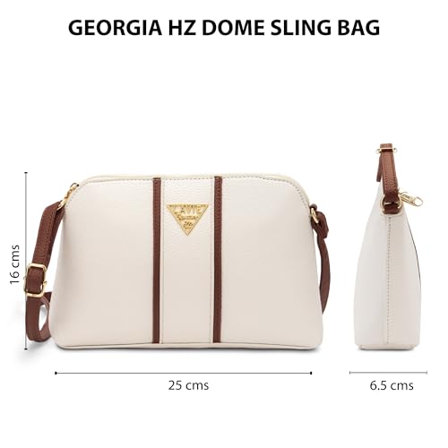 Lavie Signature Georgia Woman's Crossbody Sling Bag | Ladies Purse Handbag | Gift for Women - Goyalsons ShopMax