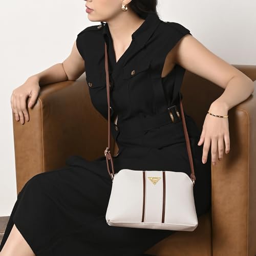 Lavie Signature Georgia Woman's Crossbody Sling Bag | Ladies Purse Handbag | Gift for Women - Goyalsons ShopMax