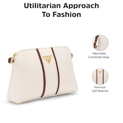 Lavie Signature Georgia Woman's Crossbody Sling Bag | Ladies Purse Handbag | Gift for Women - Goyalsons ShopMax