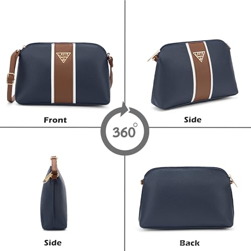 Lavie Signature Georgia Woman's Crossbody Sling Bag | Ladies Purse Handbag | Gift for Women - Goyalsons ShopMax