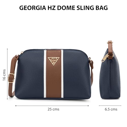 Lavie Signature Georgia Woman's Crossbody Sling Bag | Ladies Purse Handbag | Gift for Women - Goyalsons ShopMax