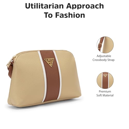 Lavie Signature Georgia Woman's Crossbody Sling Bag | Ladies Purse Handbag | Gift for Women - Goyalsons ShopMax