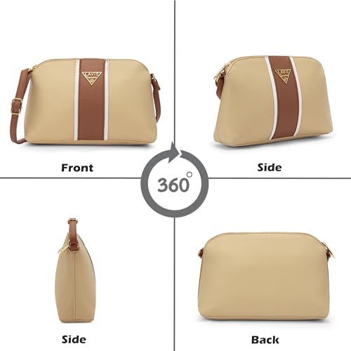 Lavie Signature Georgia Woman's Crossbody Sling Bag | Ladies Purse Handbag | Gift for Women - Goyalsons ShopMax