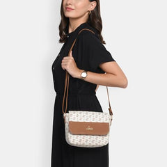 Lavie Woman's Broxa Flap Crossbody Sling Bag | Ladies Purse Handbag | Gift for Women