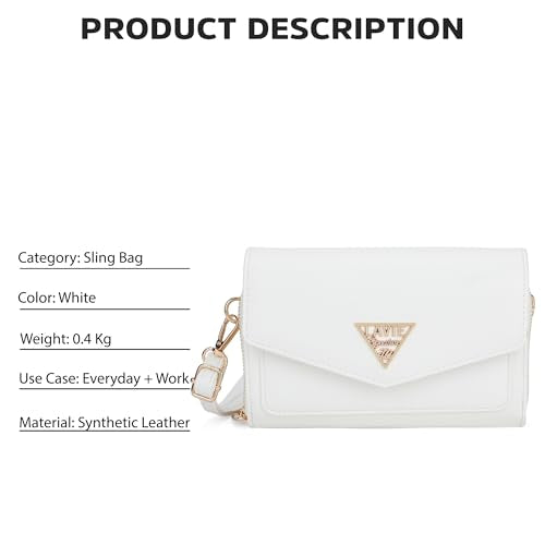 Lavie Signature Women's Lowa 2C Zip & Flap Wallet |Gift for Women
