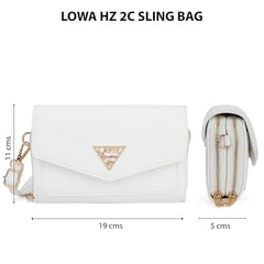 Lavie Signature Women's Lowa 2C Zip & Flap Wallet |Gift for Women
