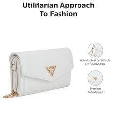Lavie Signature Women's Lowa 2C Zip & Flap Wallet |Gift for Women