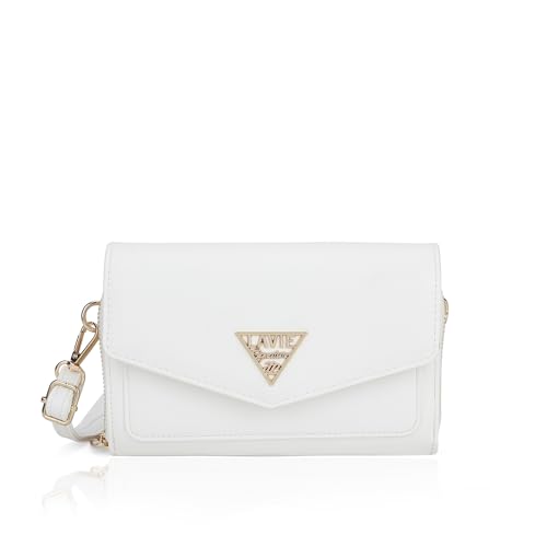 Lavie Signature Women's Lowa 2C Zip & Flap Wallet |Gift for Women