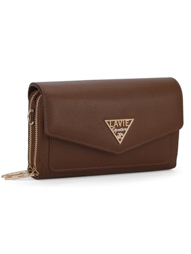 Lavie Signature Women's Lowa 2C Zip Around Crossbody Sling Bag | Stylish Shoulder Bag | Ladies Purse Handbag | Gift for Women - Goyalsons ShopMax