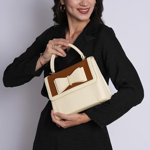 Lavie Signature Women's LS Elgin Flap Satchel Handbag for Women | Satchel Bag for Work | Ladies purse | Stylish Shoulder Bag | Gift For Women