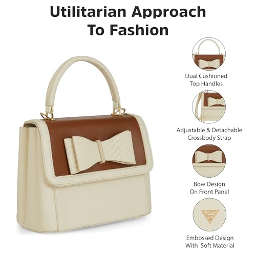 Lavie Signature Women's LS Elgin Flap Satchel Handbag for Women | Satchel Bag for Work | Ladies purse | Stylish Shoulder Bag | Gift For Women