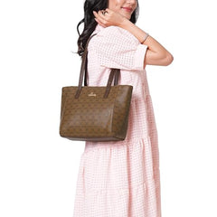 Lavie Women's Mono Betula Tote Handbag for Women | Tote Bag for Work | Ladies purse | Stylish Shoulder Bag | Gift For Women