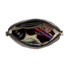 Lavie Women's Mono LL Tilly Monogram Print Cross Body Dome Sling Bag | Ladies Purse Handbag | Gift for Women