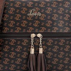 Lavie Women's Mono LL Tilly Monogram Print Cross Body Dome Sling Bag | Ladies Purse Handbag | Gift for Women