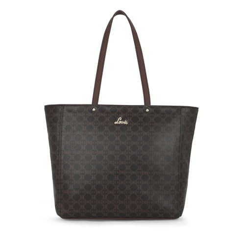 Lavie Women's Mono Amanda Monogram LL Print Tote Handbag | Tote Bag for Work | Ladies Purse | Stylish Shoulder Bag | Gift for Women - Goyalsons ShopMax