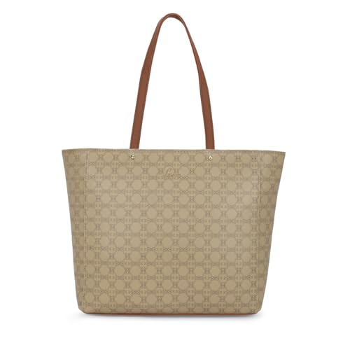 Lavie Women's Mono Amanda Monogram LL Print Tote Handbag | Tote Bag for Work | Ladies Purse | Stylish Shoulder Bag | Gift for Women