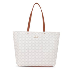 Lavie Women's Mono Amanda Monogram LL Print Tote Handbag | Tote Bag for Work | Ladies Purse | Stylish Shoulder Bag | Gift for Women - Goyalsons ShopMax