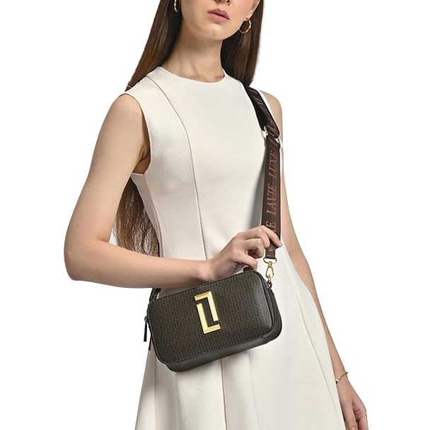 Lavie Luxe Women's Mono Fenny Crossbody Sling Bag | Ladies Purse Handbag | Gift for Women - Goyalsons ShopMax