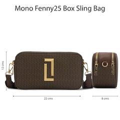 Lavie Luxe Women's Mono Fenny Crossbody Sling Bag | Ladies Purse Handbag | Gift for Women - Goyalsons ShopMax