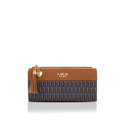 Lavie Luxe Women's Mono Safain25 Bifold Zip Wallet |Gift For Ladies - Goyalsons ShopMax