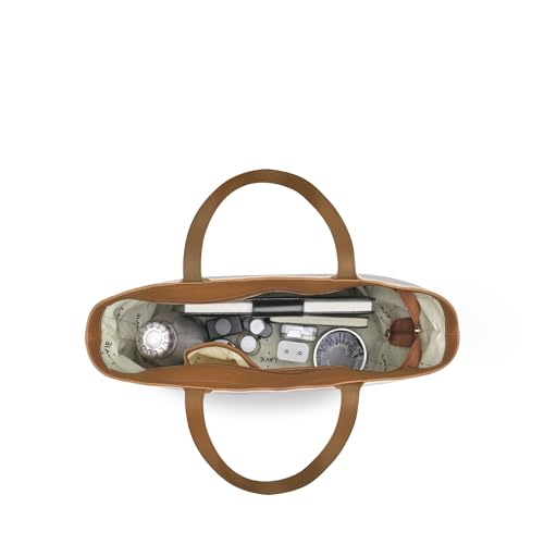 Lavie Women's Mono Neghan Monogram Print Tote Bag for Women | Tote Bag for Work | Ladies purse | Stylish Shoulder Bag | Gift for Women