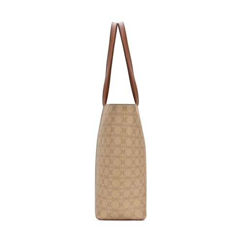 Lavie Women's Mono Neghan Monogram Print Tote Bag for Women | Tote Bag for Work | Ladies purse | Stylish Shoulder Bag | Gift for Women - Goyalsons ShopMax