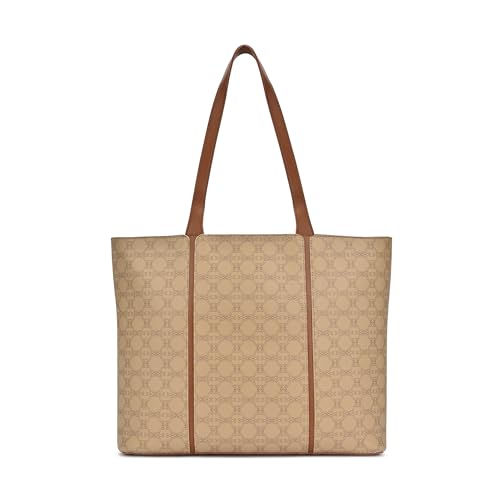 Lavie Women's Mono Neghan Monogram Print Tote Bag for Women | Tote Bag for Work | Ladies purse | Stylish Shoulder Bag | Gift for Women - Goyalsons ShopMax