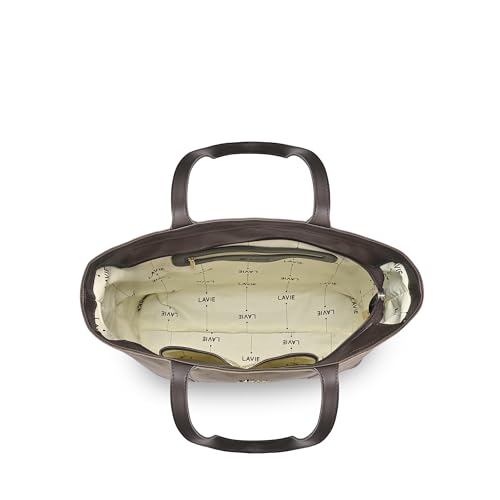 Lavie Women's Mono Neghan Monogram Print Tote Bag for Women | Tote Bag for Work | Ladies purse | Stylish Shoulder Bag | Gift for Women