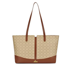 Lavie Women's Mono Freya Monogram Print Tote Bag for Women | Tote Bag for Work | Ladies purse | Stylish Shoulder Bag | Gift for Women