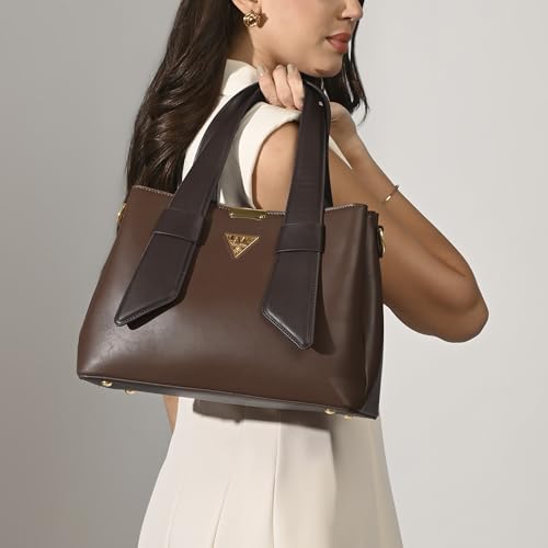 Lavie Signature Women's Nashville 3C Satchel Handbag | Satchel Bag for Work | Ladies Purse | Stylish Shoulder Bag | Gift For Women - Goyalsons ShopMax