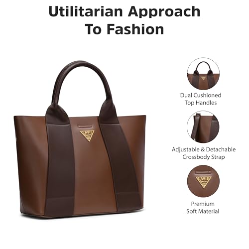 Lavie Signature Women's Savannah 3C Tote Handbag for Women | Tote Bag for Work | Ladies purse | Stylish Shoulder Bag | Gift for Women