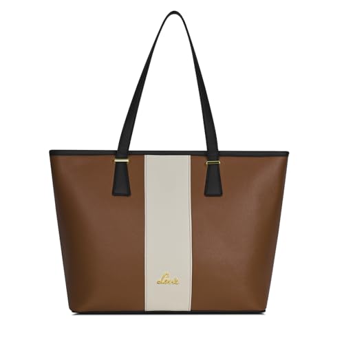Lavie Avery Colourblock Tote |Tote Bag | Ladies purse | Stylish Shoulder Bag | Gift for Women - Goyalsons ShopMax