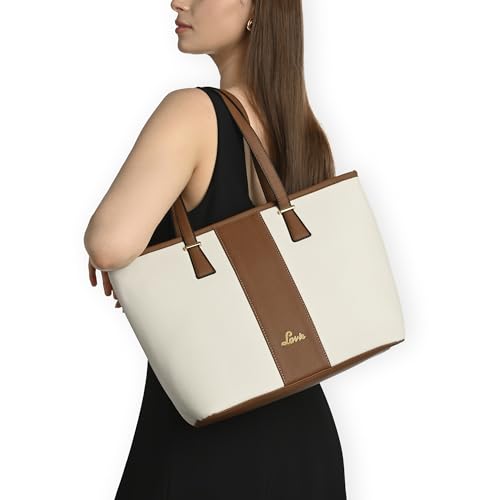 Lavie Avery Colourblock Tote |Tote Bag | Ladies purse | Stylish Shoulder Bag | Gift for Women - Goyalsons ShopMax