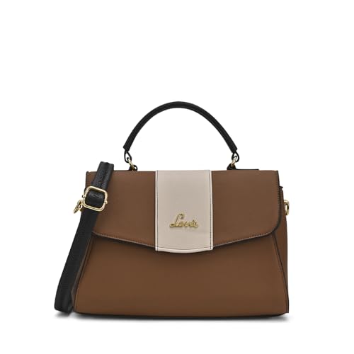 Lavie Women's Nicky Colourblock Flap Satchel Handbag for Women | Satchel Bag for Work | Ladies purse | Stylish Shoulder Bag | Gift For Women