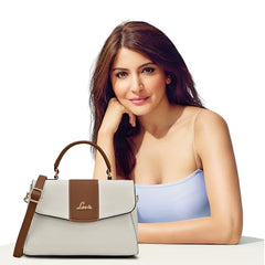 Lavie Women's Nicky Colourblock Flap Satchel Handbag for Women | Satchel Bag for Work | Ladies purse | Stylish Shoulder Bag | Gift For Women